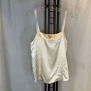Elegant‎ Cream Satin Camisole (Vintage)
